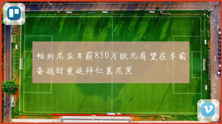 帕利尼亚年薪850万欧元有望在季前备战时重返拜仁慕尼黑